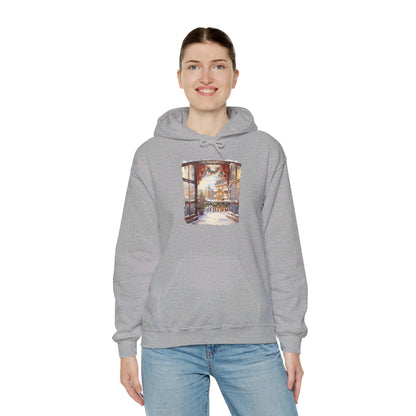 Christmas City To The Window - Hooded Sweatshirt