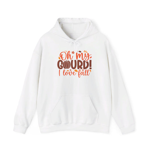 Oh My Gourd, Fall Is Here - Hooded Sweatshirt