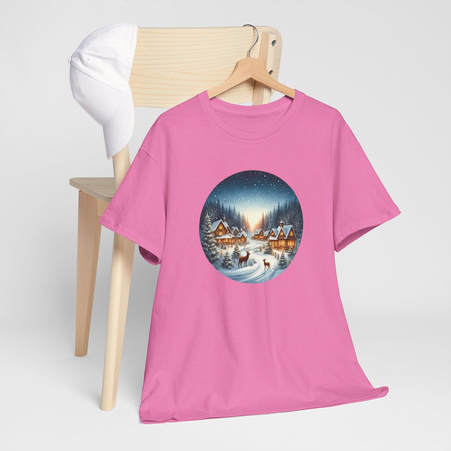 Magical Snowy Night - T-Shirt