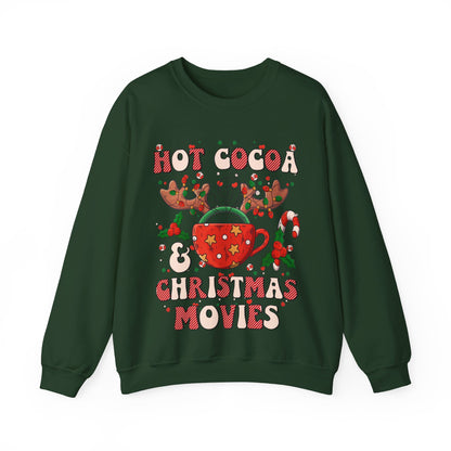 Hot Cocoa Christmas Movies - Crewneck Sweatshirt