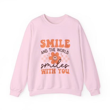 Smile And The World Smiles With You - Sweatshirt