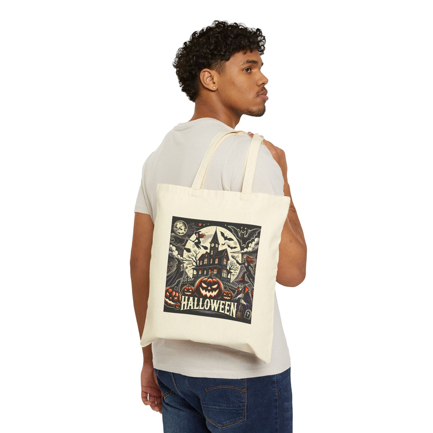 Halloween - Haunted Castle - Tote Bag