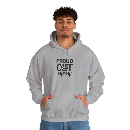 Proud Cat Mom Feline Love Forever - Hooded Sweatshirt