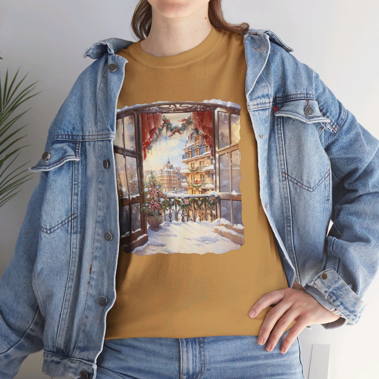 Christmas City To The Window  - T-Shirt