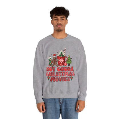 Hot Cocoa Christmas Movies - Crewneck Sweatshirt