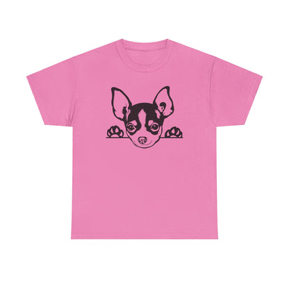 Peeking Chihuahua, Pure Cuteness - T-Shirt