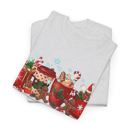 Christmas Cocoa & Gingerbread Delight - T-Shirt