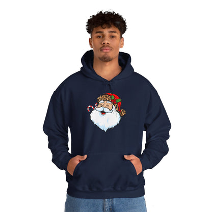 Festive Santa Claus - Hooded Sweatshirt