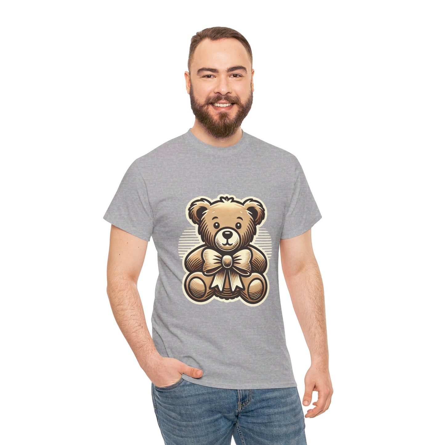 Teddy Bear with a bow - T-Shirt