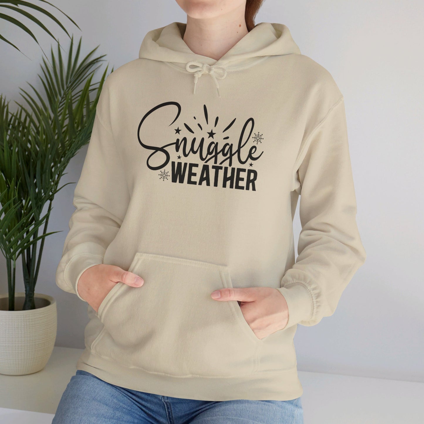 Perfect Time for Snuggle Weather - Hooded Sweatshirt