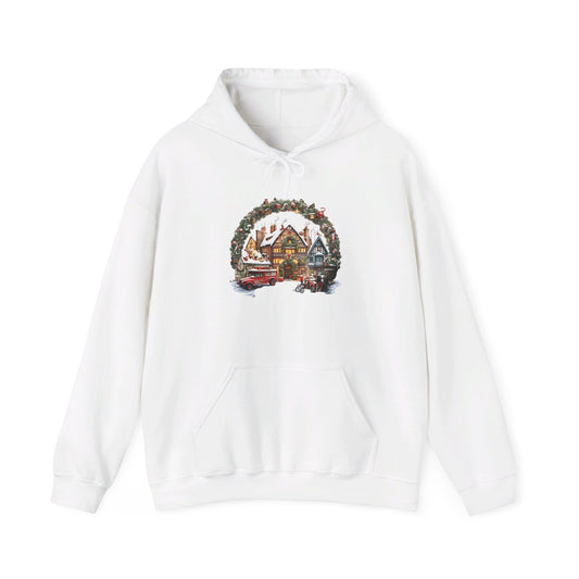 Christmas Village Bliss - Hooded Sweatshirt