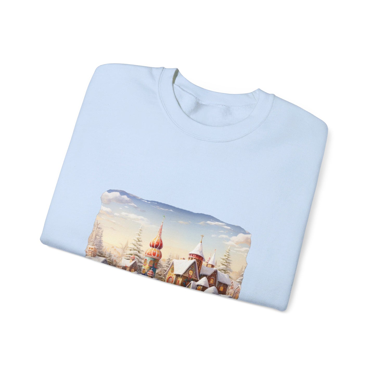 Snowy Christmas Village 12 - Sweatshirt