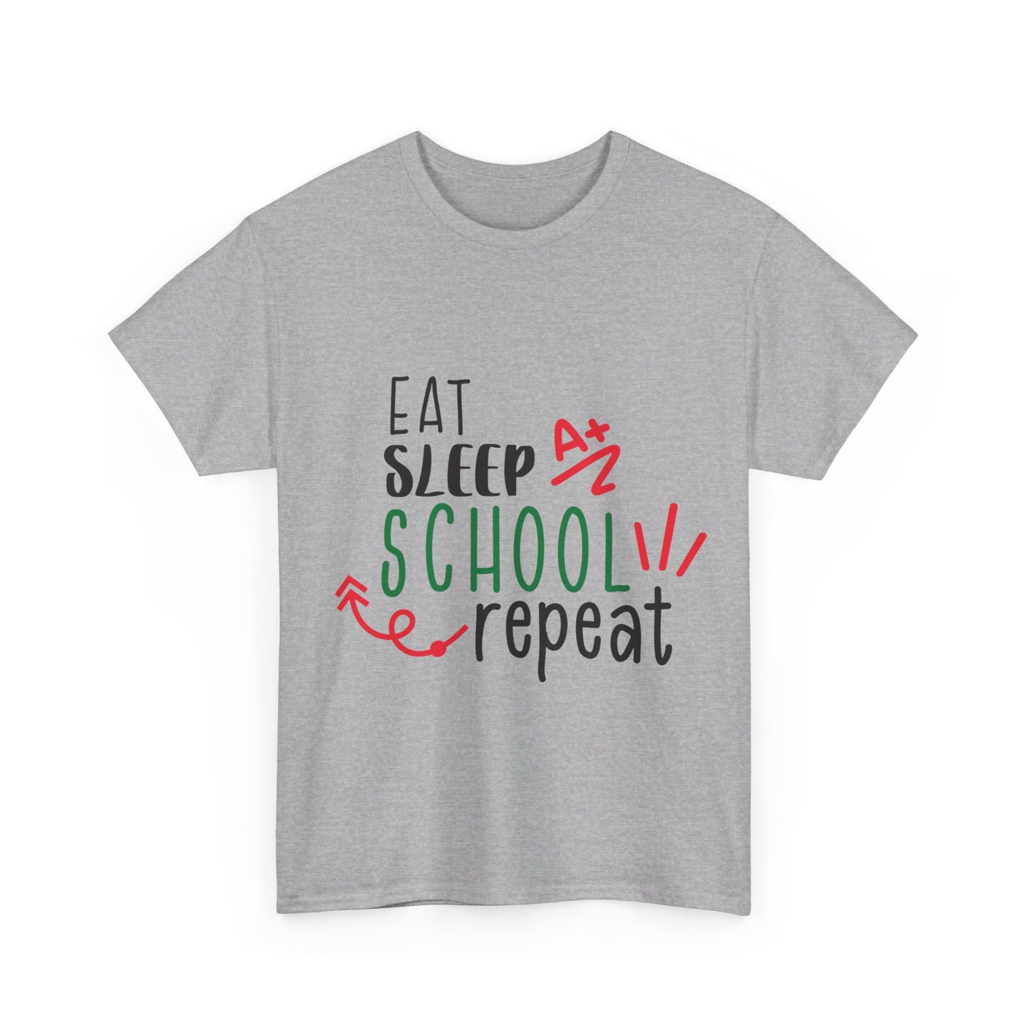 Eat Sleep School Repeat T-Shirt