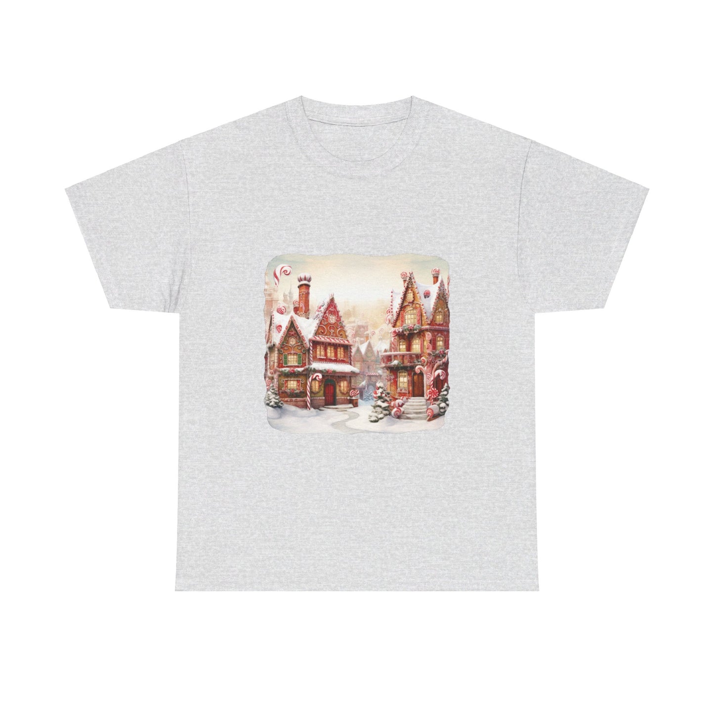 Snowy Christmas Village 11- T-Shirt