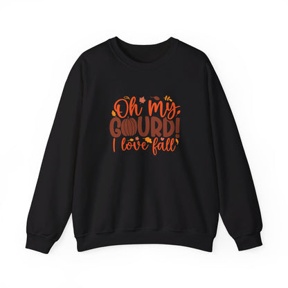 Oh My Gourd I Love Fall - Crewneck Sweatshirt