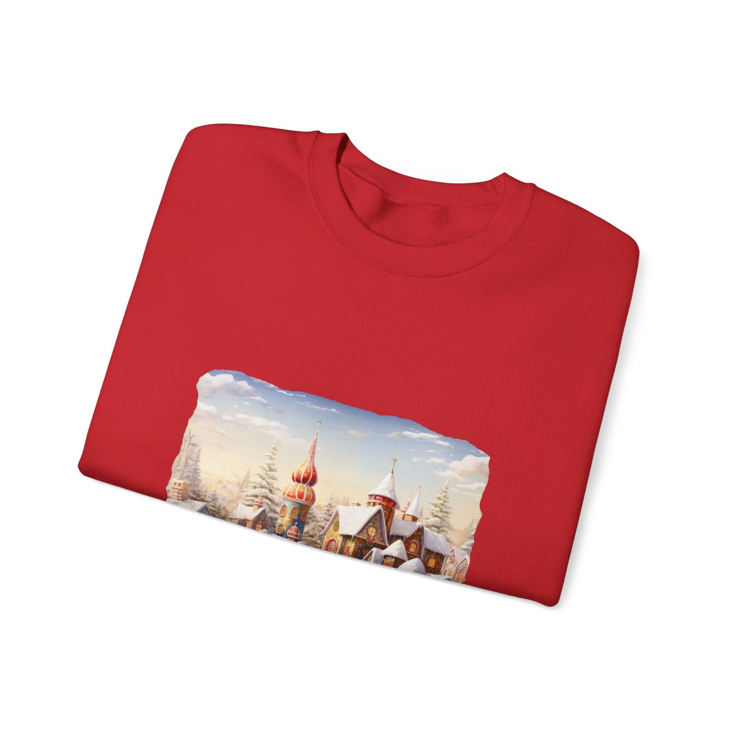 Snowy Christmas Village 12 - Sweatshirt