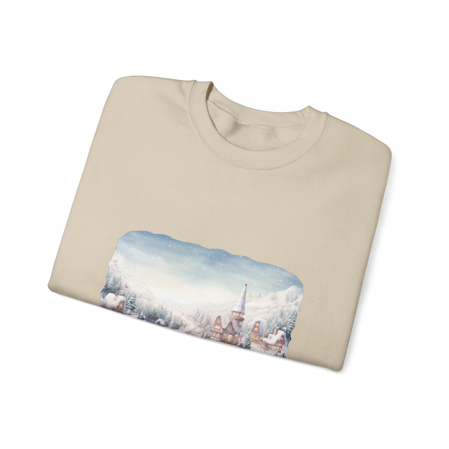 Snowy Christmas Village - Sweatshirt