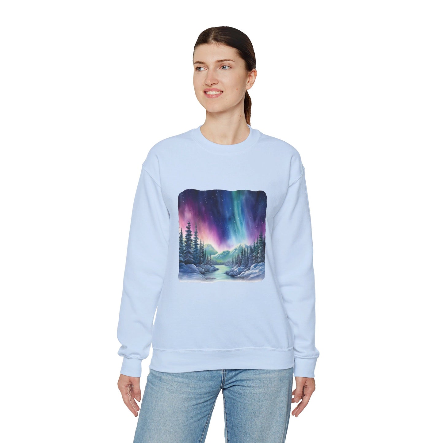 Northern Lights - Crewneck Sweatshirt