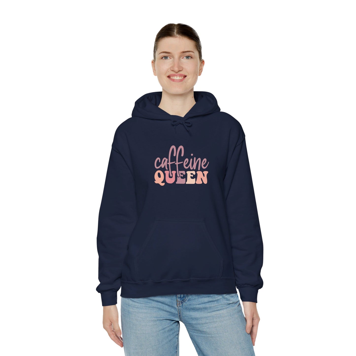 Caffeine Queen, Ruler of Mornings - Hooded Sweatshirt