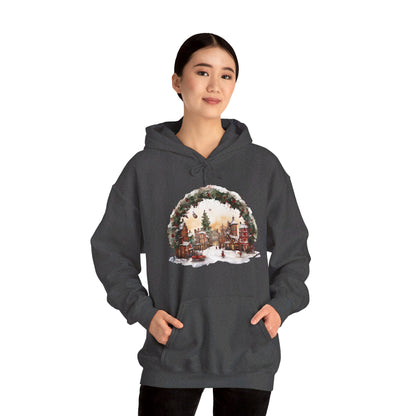 Christmas Village Charm - Hooded Sweatshirt