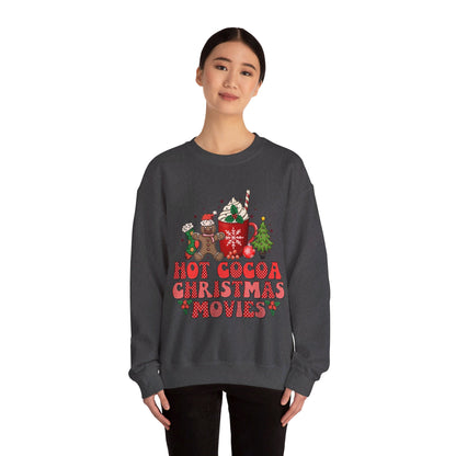 Hot Cocoa Christmas Movies - Crewneck Sweatshirt