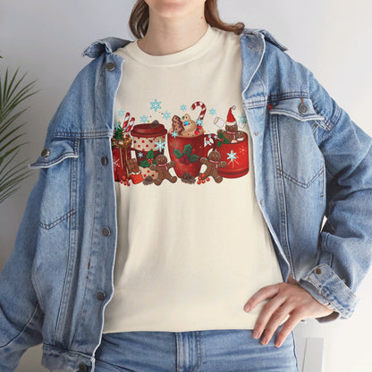 Christmas Cocoa & Gingerbread Delight - T-Shirt