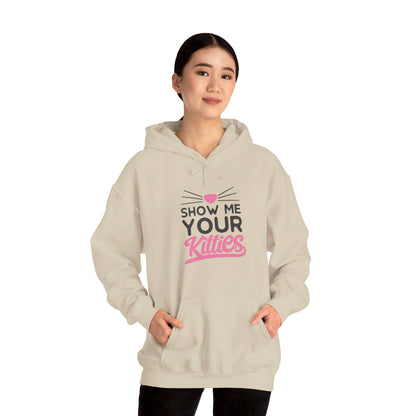 Kitty Love, Show Me Your Kitties - Hooded Sweatshirt