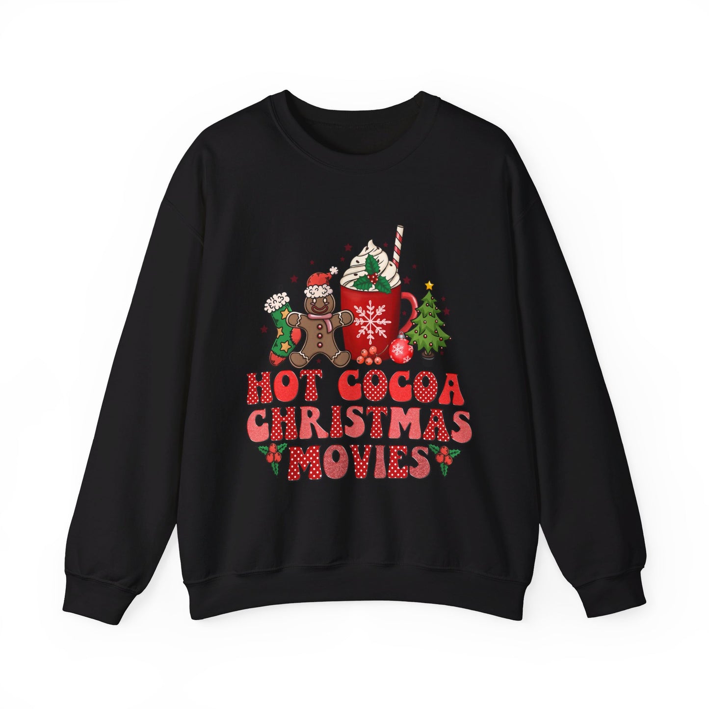 Hot Cocoa Christmas Movies - Crewneck Sweatshirt