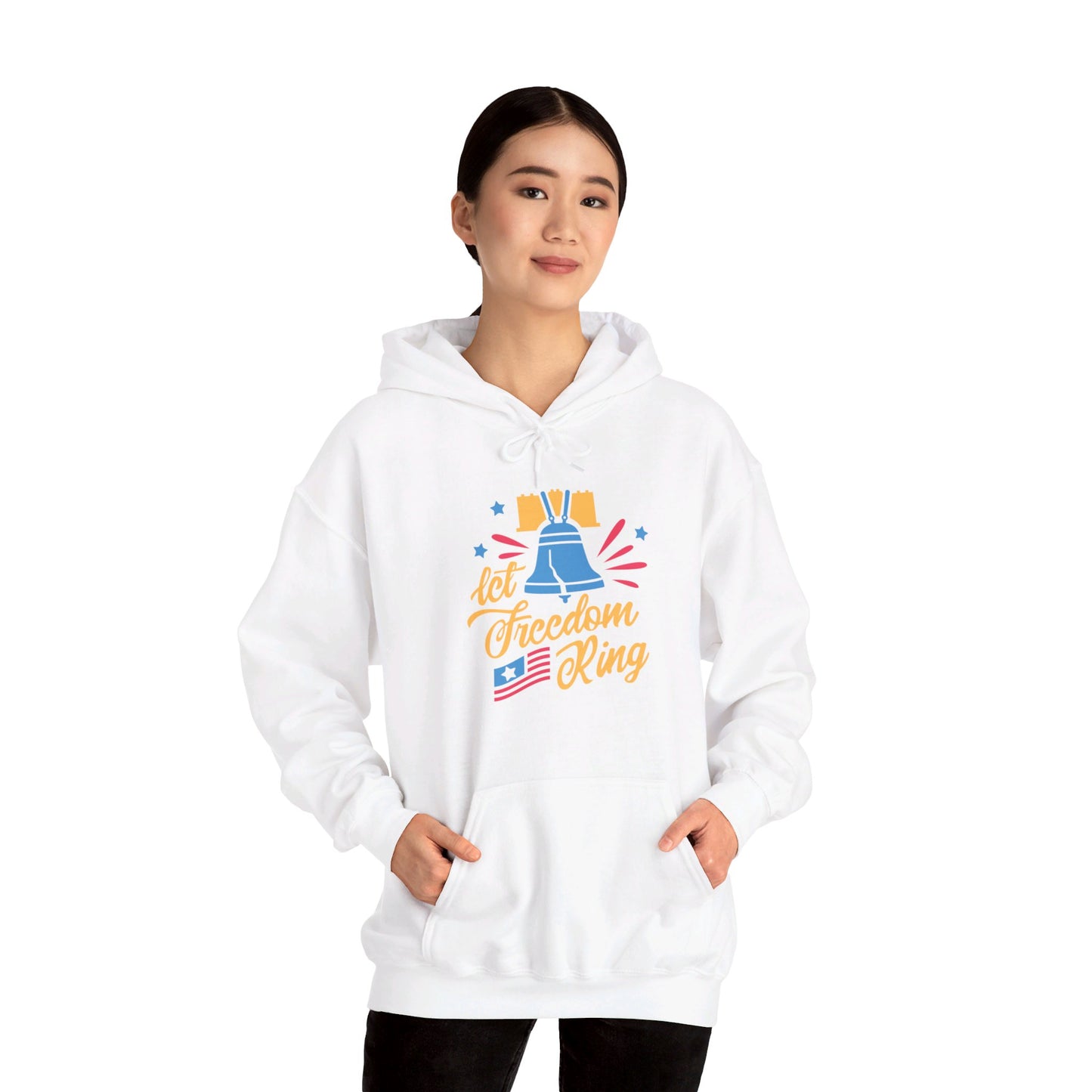 Let Freedom Ring Across the Land - Hooded Sweatshirt