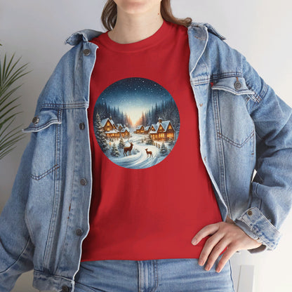 Magical Snowy Night - T-Shirt