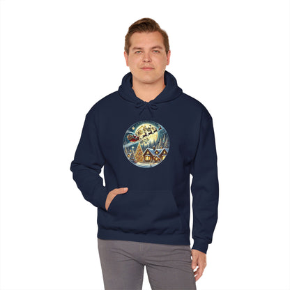 Santa's Midnight Journey - Hooded Sweatshirt