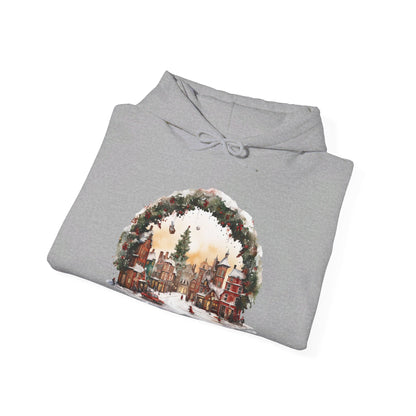 Christmas Village Charm - Hooded Sweatshirt