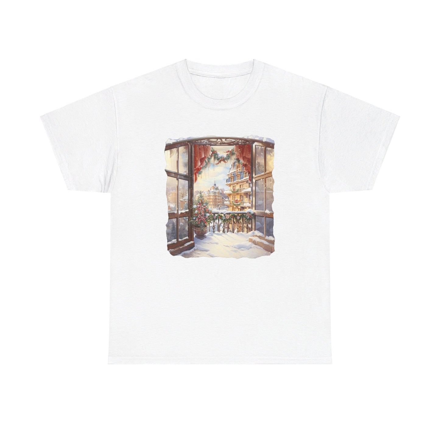 Christmas City To The Window  - T-Shirt