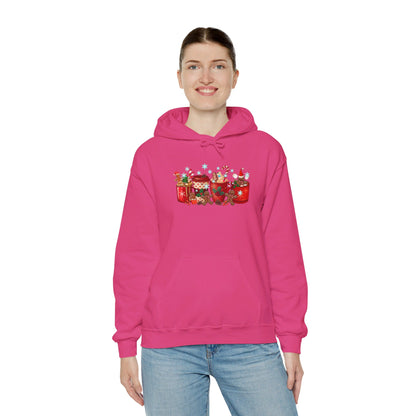 Christmas Cocoa & Gingerbread Delight - Hooded Sweatshirt