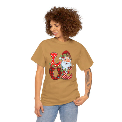 Festive Santa LOVE - T-Shirt