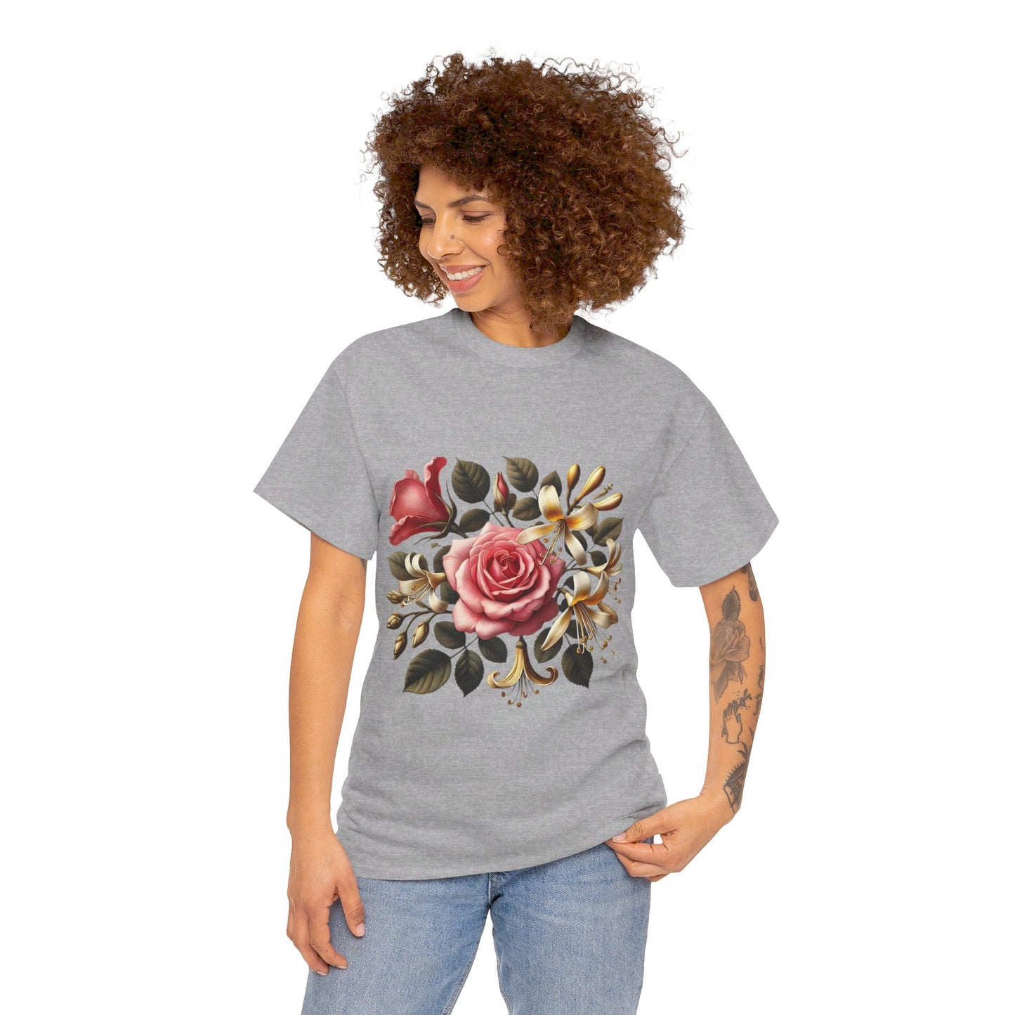 June Flowers - Birth Month - T-Shirt