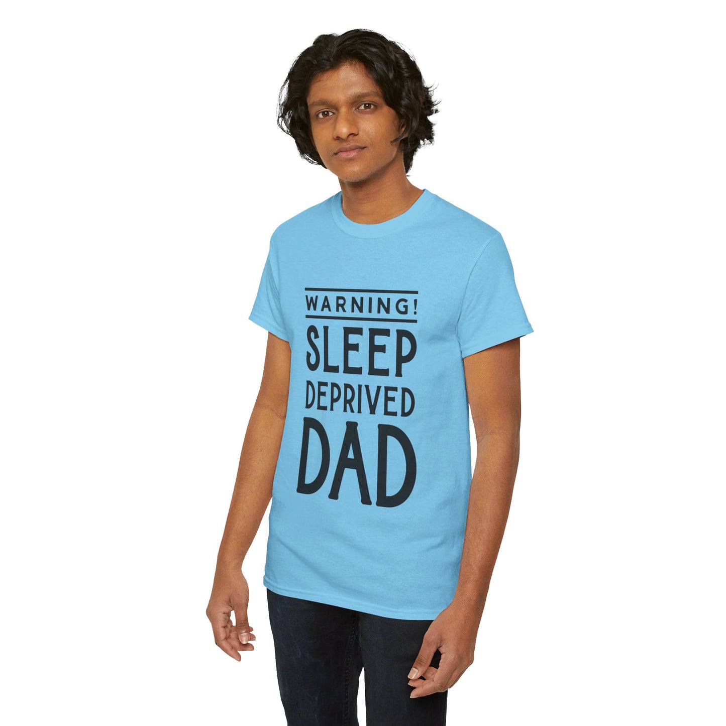 Warning Sleep Deprived Dad - T-Shirt