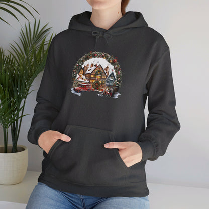 Christmas Village Bliss - Hooded Sweatshirt