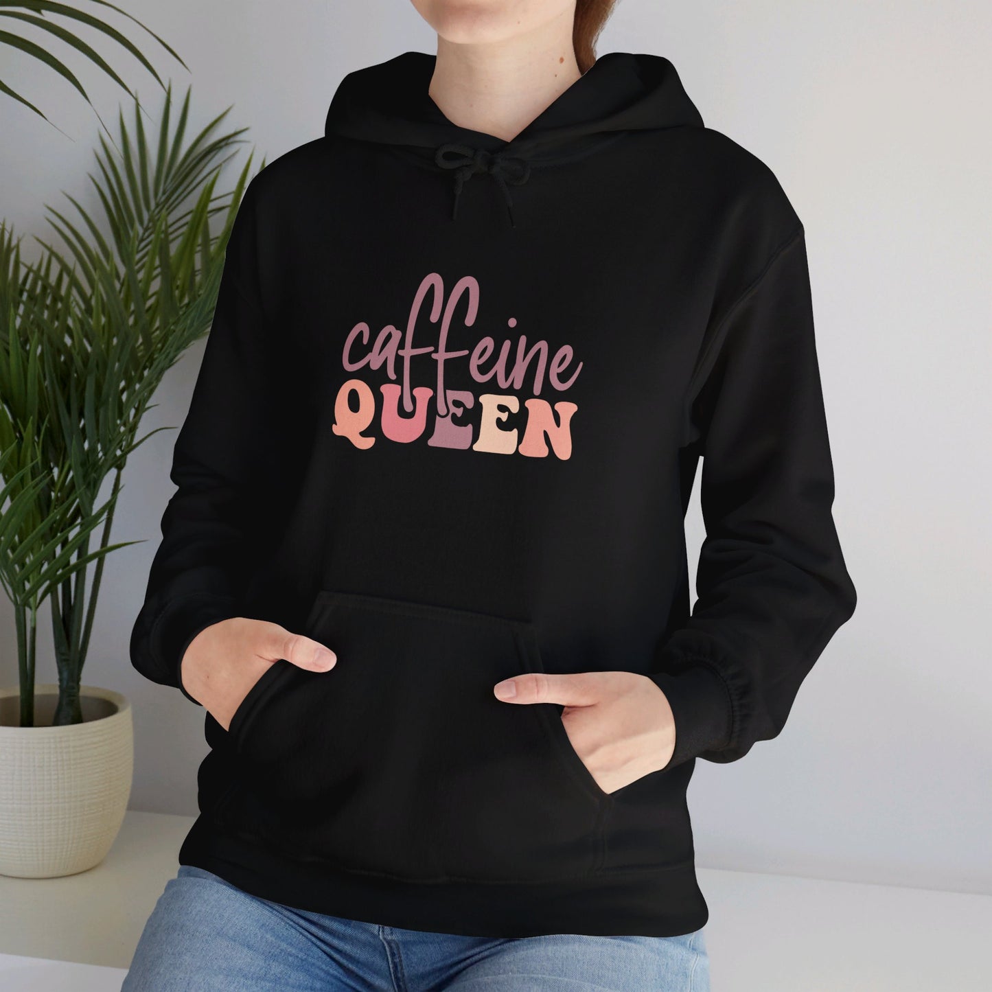 Caffeine Queen, Ruler of Mornings - Hooded Sweatshirt