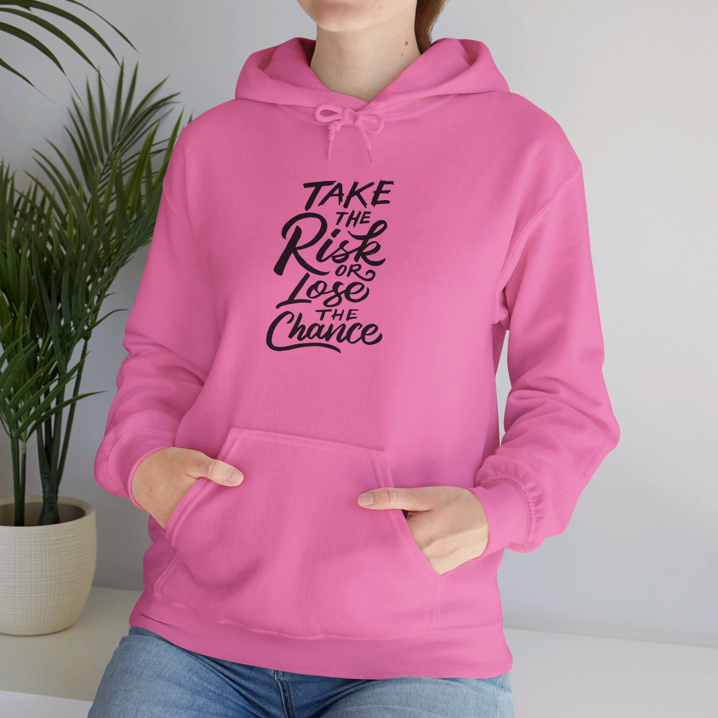 Take the Risk or Lose the Chance - Hooded Sweatshirt