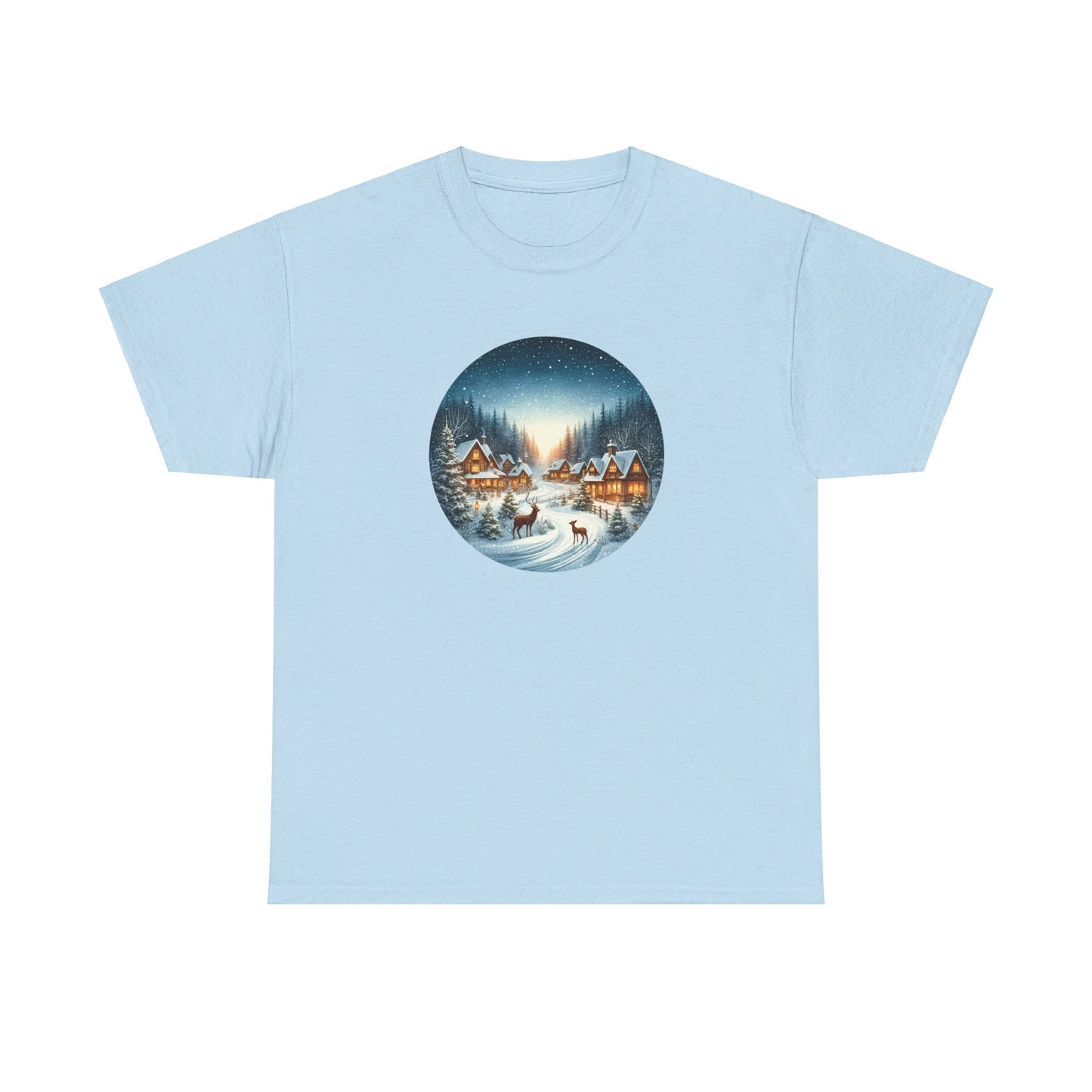 Magical Snowy Night - T-Shirt