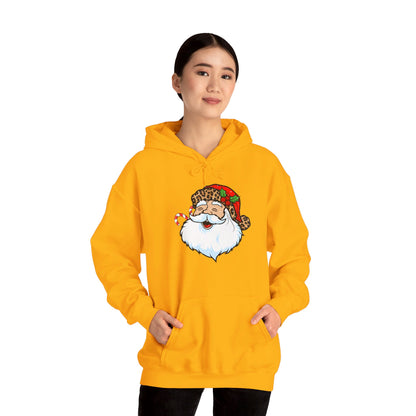 Festive Santa Claus - Hooded Sweatshirt