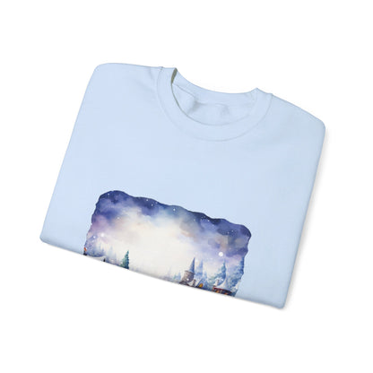 Snowy Christmas Village 5 - Sweatshirt