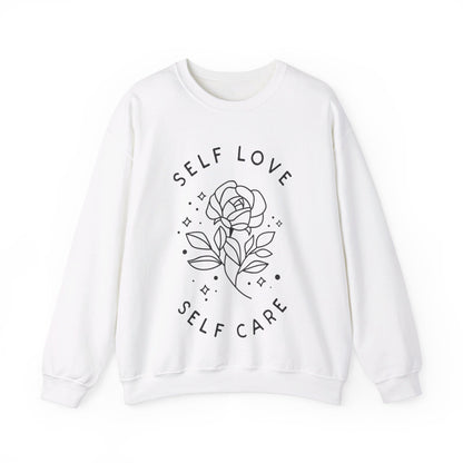 Self Love, Self Care' sweatshirt - Sweatshirt