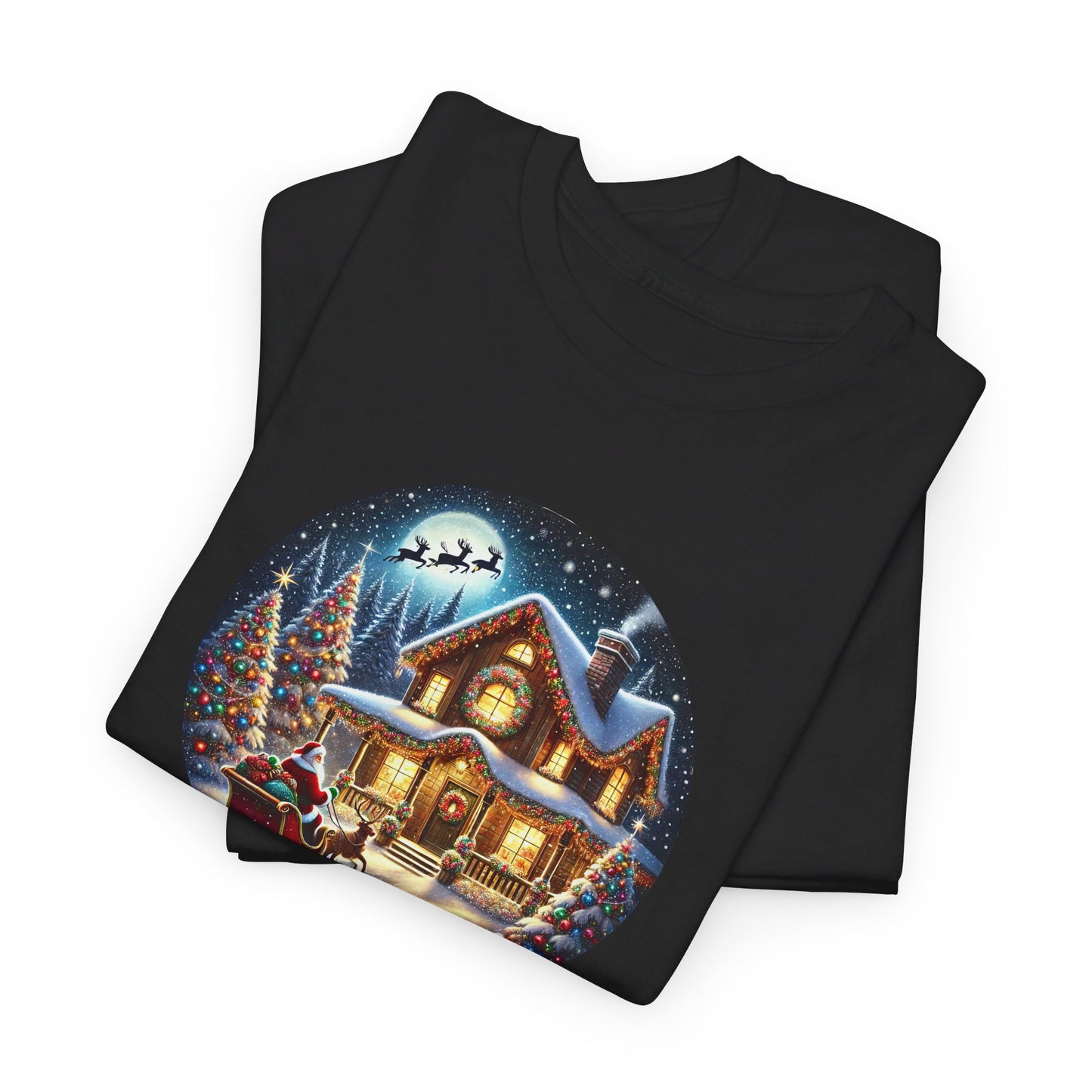 Santa's Joyful Ride - T-Shirt