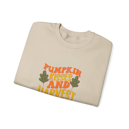 Pumpkin Kisses And Harvest Wishes - Sweatshirt