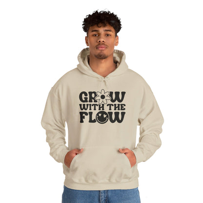 Crow With The Flow - Hooded Sweatshirt