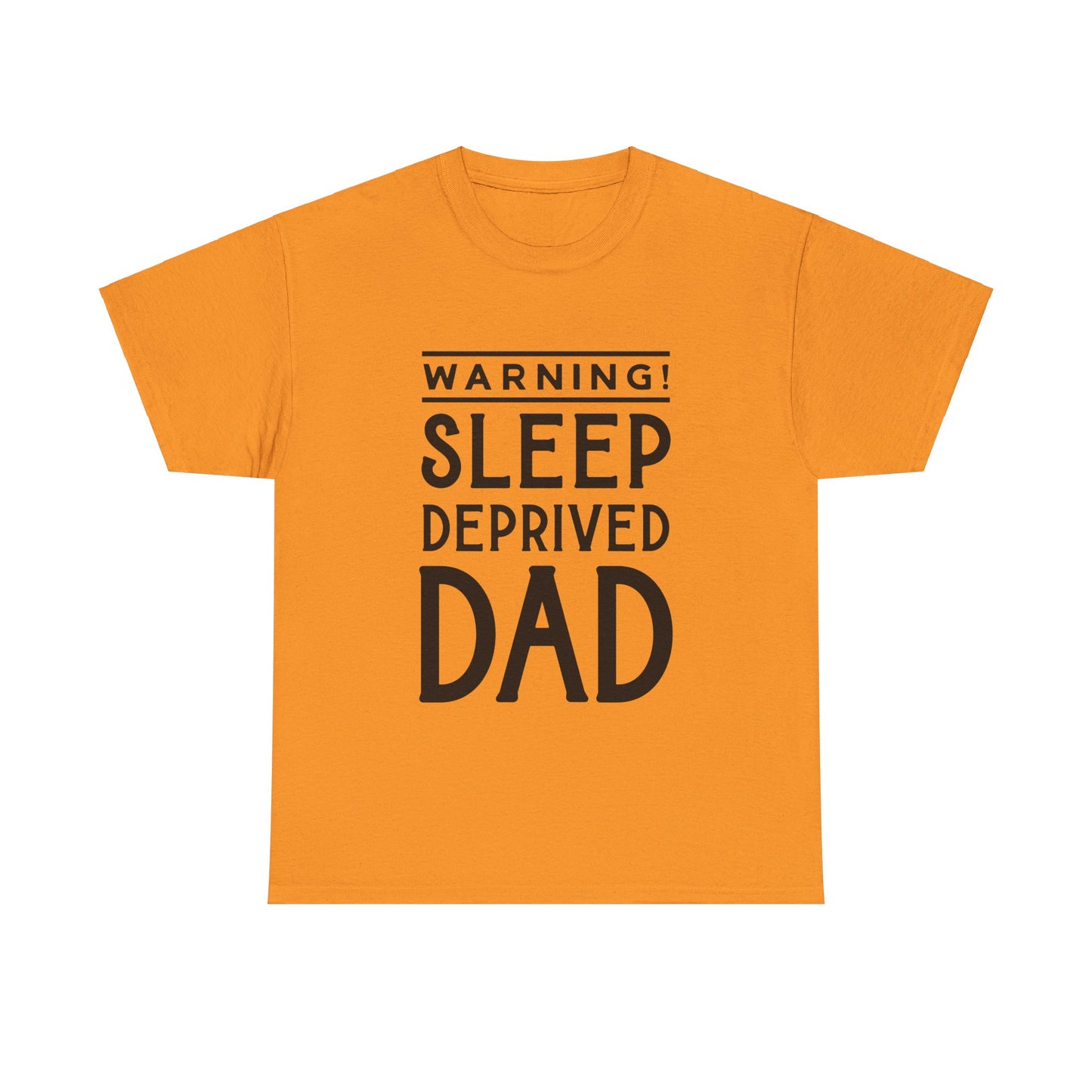 Warning Sleep Deprived Dad - T-Shirt