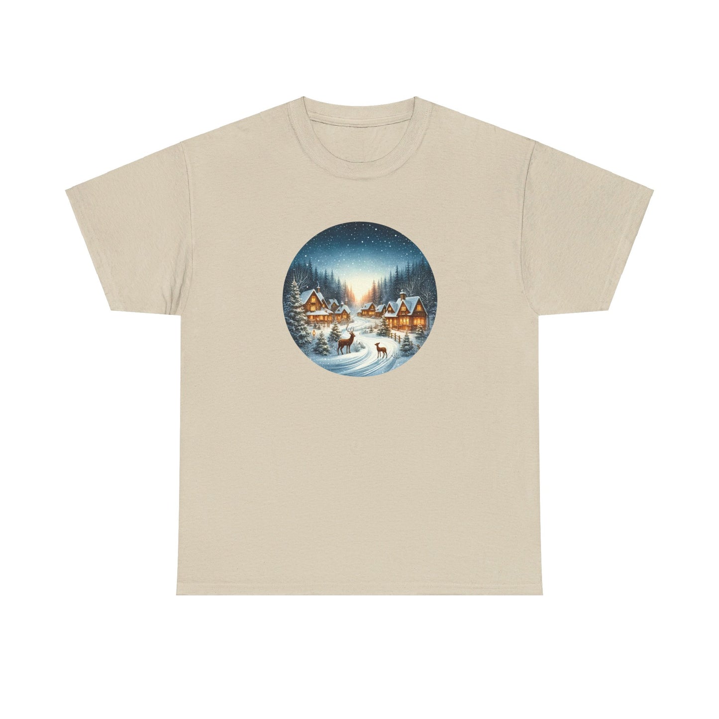 Magical Snowy Night - T-Shirt