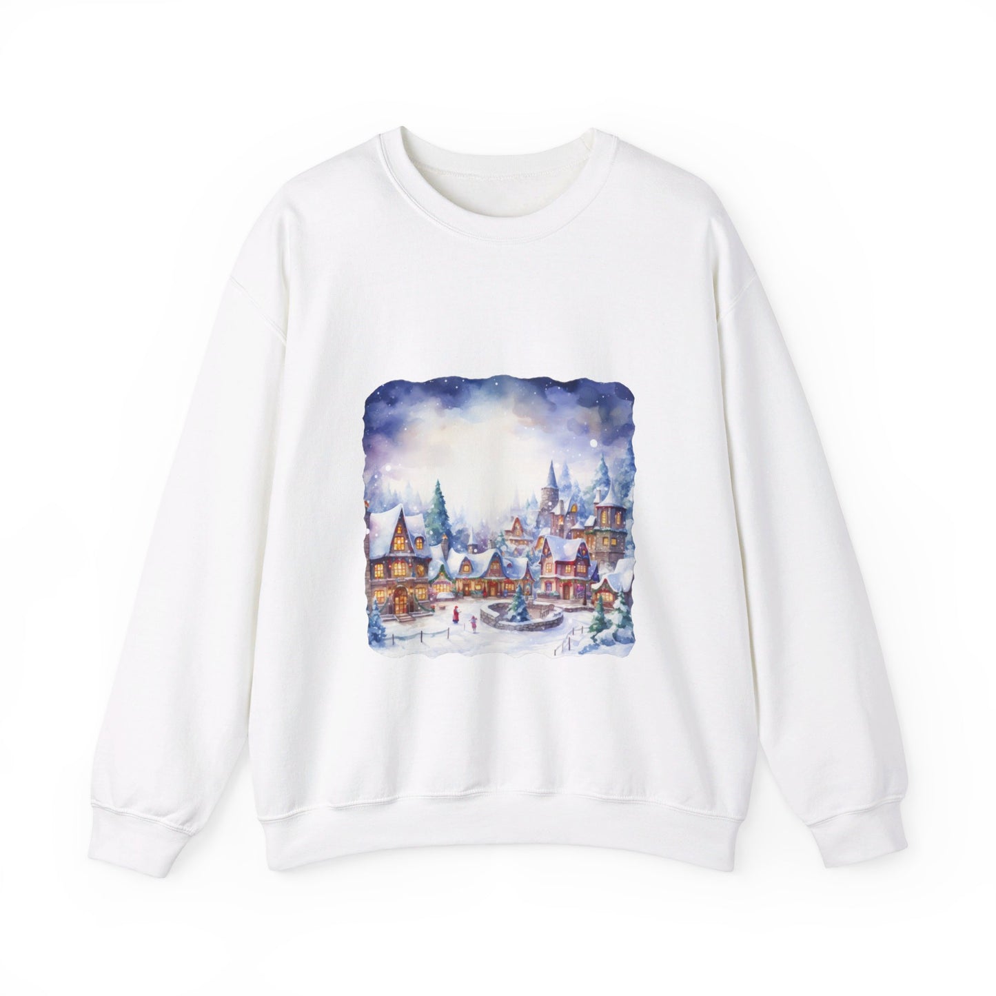 Snowy Christmas Village 5 - Sweatshirt